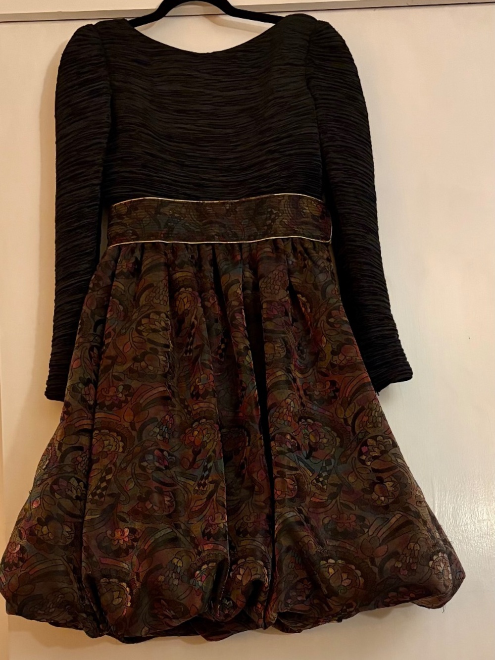 Mary McFadden Couture Cocktail Dress Size 8